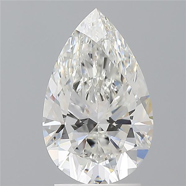 2.55 ct. pear Lab Grown Diamond front image