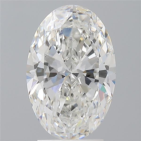 3.04 ct. oval Lab Grown Diamond front image