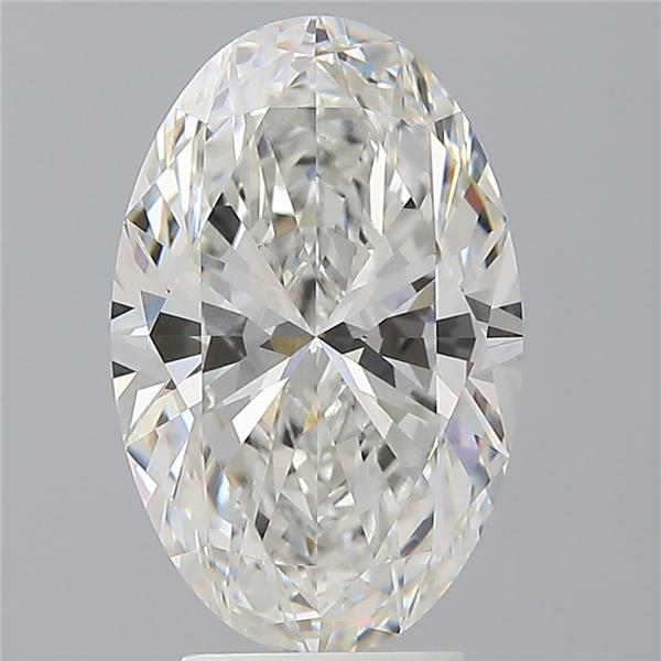 4.10 ct. oval Lab Grown Diamond front image