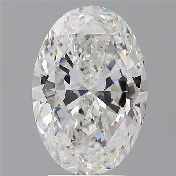 4.00 ct. oval Lab Grown Diamond front image