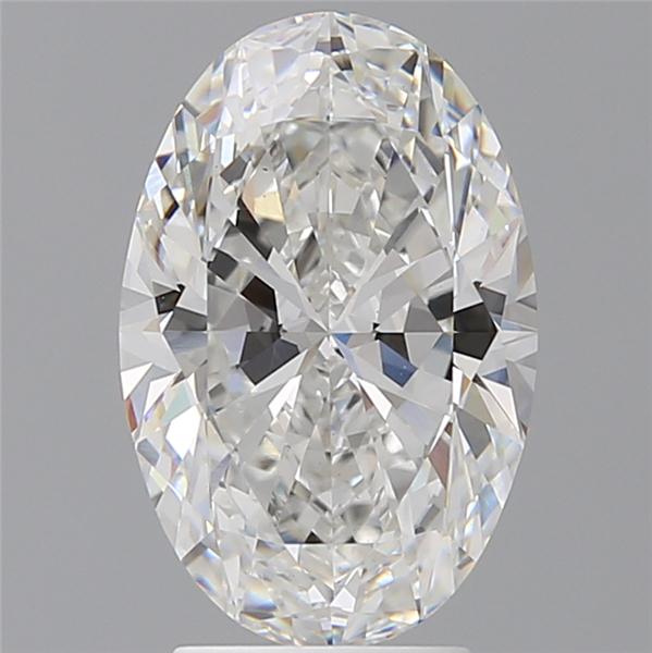3.55 ct. oval Lab Grown Diamond front image