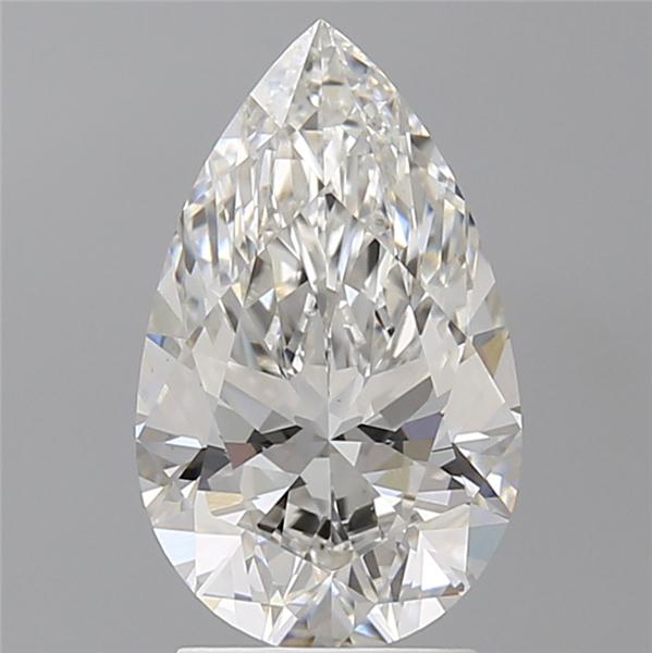2.60 ct. pear Lab Grown Diamond front image