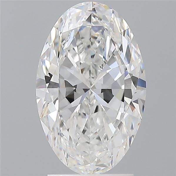 2.59 ct. oval Lab Grown Diamond front image
