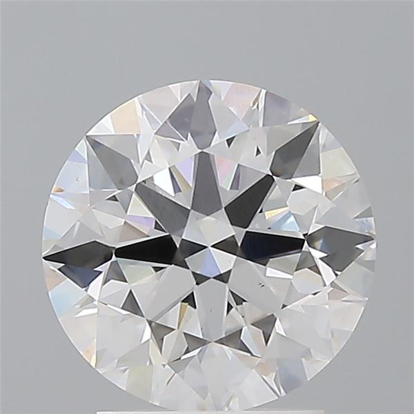 2.56 ct. round Lab Grown Diamond front image