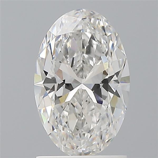 1.56 ct. oval Lab Grown Diamond front image