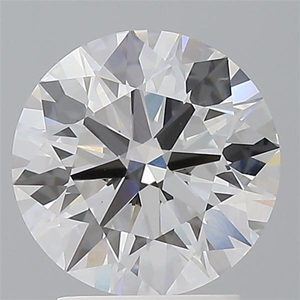2.56 ct. round Lab Grown Diamond front image