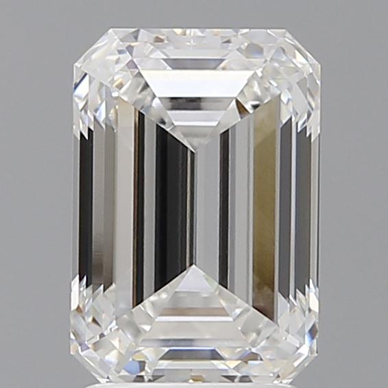 2.60 ct. emerald Lab Grown Diamond front image