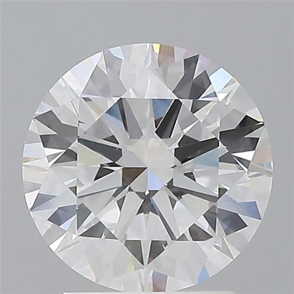 2.50 ct. round Lab Grown Diamond front image