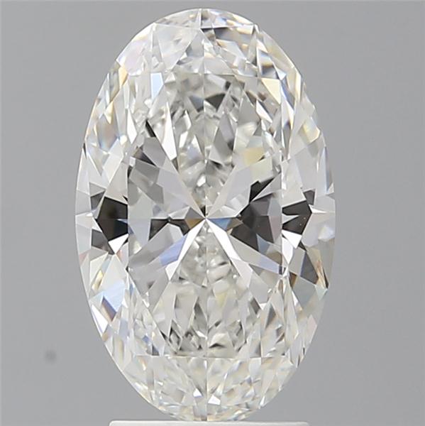 3.09 ct. oval Lab Grown Diamond front image