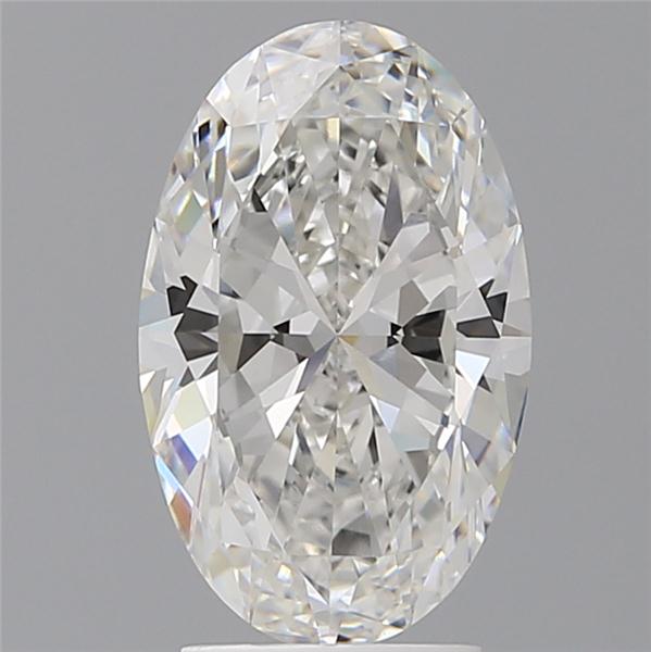 3.10 ct. oval Lab Grown Diamond front image