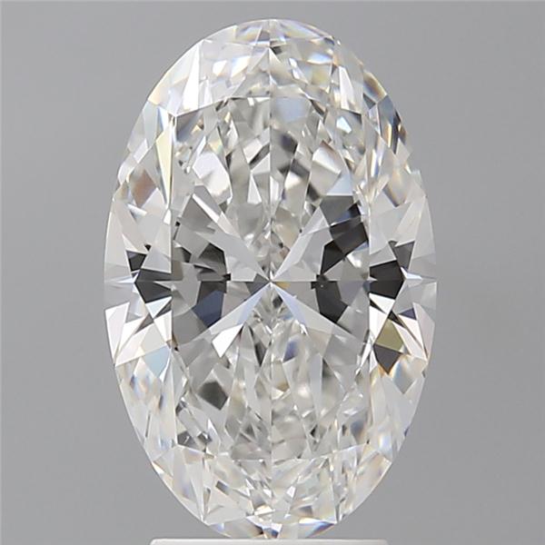 3.60 ct. oval Lab Grown Diamond front image