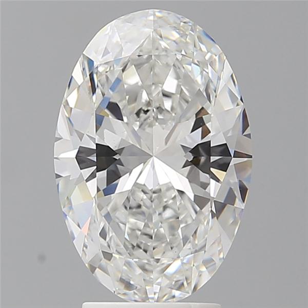 3.55 ct. oval Lab Grown Diamond front image