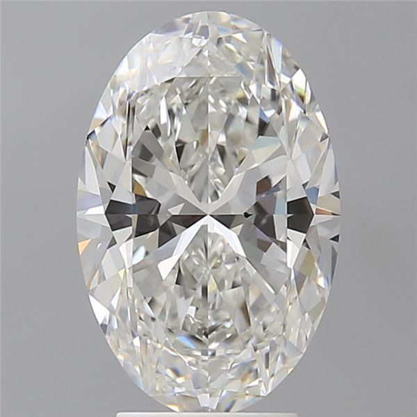 4.00 ct. oval Lab Grown Diamond front image