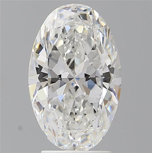 3.08 ct. oval Lab Grown Diamond front image