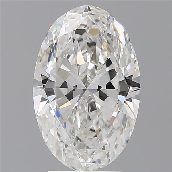 3.55 ct. oval Lab Grown Diamond front image