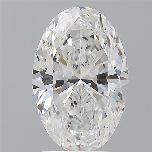2.59 ct. oval Lab Grown Diamond front image