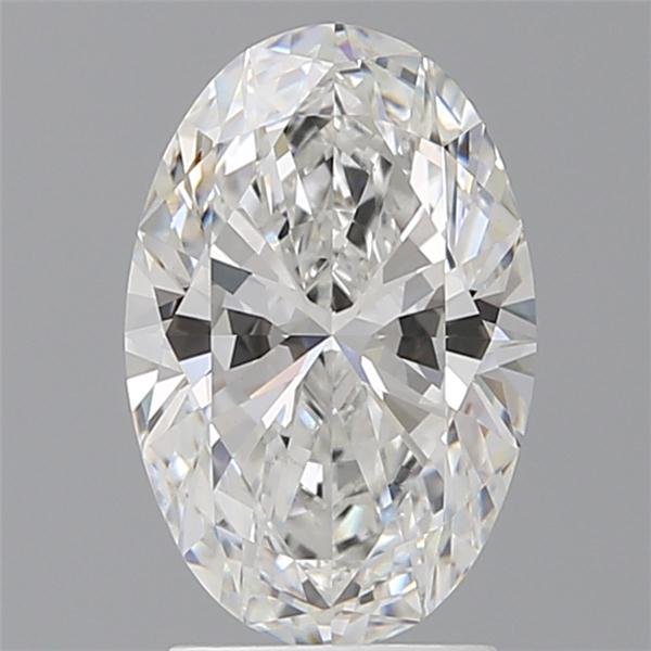 2.55 ct. oval Lab Grown Diamond front image