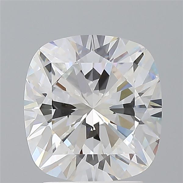 2.57 ct. cushion Lab Grown Diamond front image