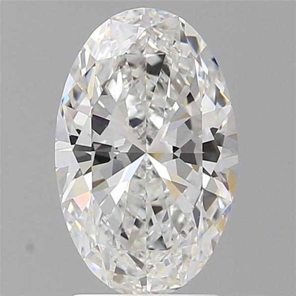 2.59 ct. oval Lab Grown Diamond front image
