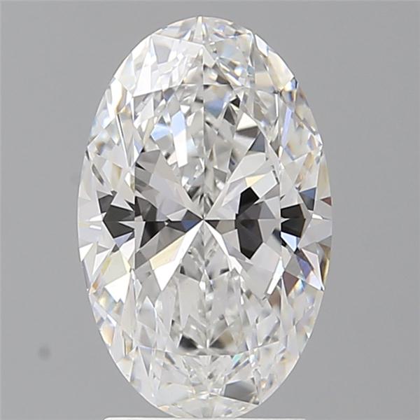 2.51 ct. oval Lab Grown Diamond front image