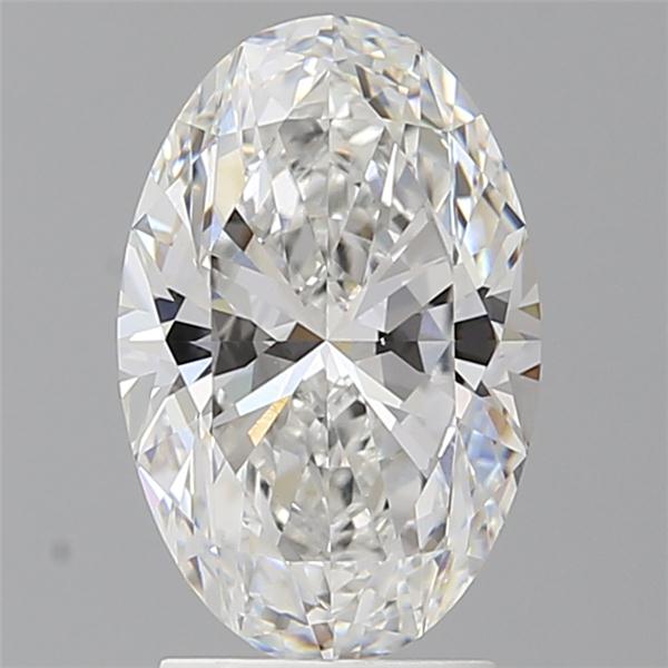 2.59 ct. oval Lab Grown Diamond front image