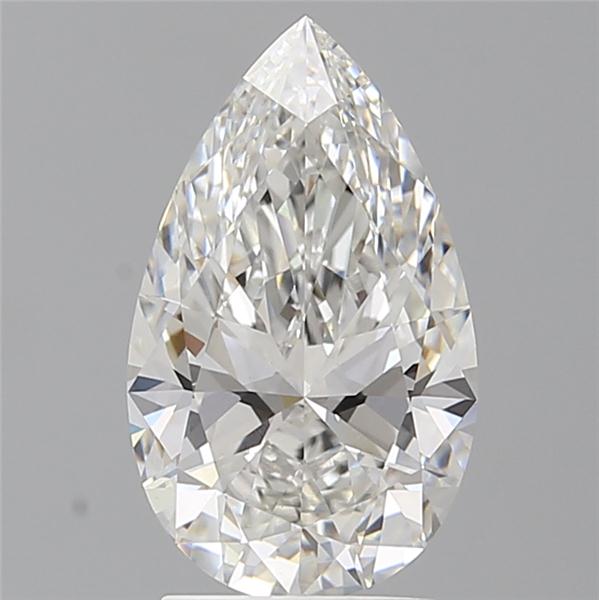 2.57 ct. pear Lab Grown Diamond front image