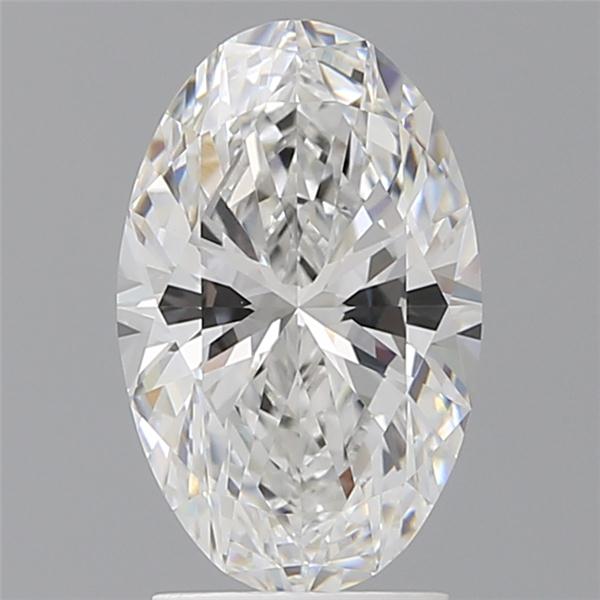2.55 ct. oval Lab Grown Diamond front image