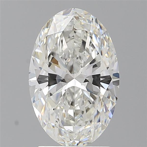 2.52 ct. oval Lab Grown Diamond front image