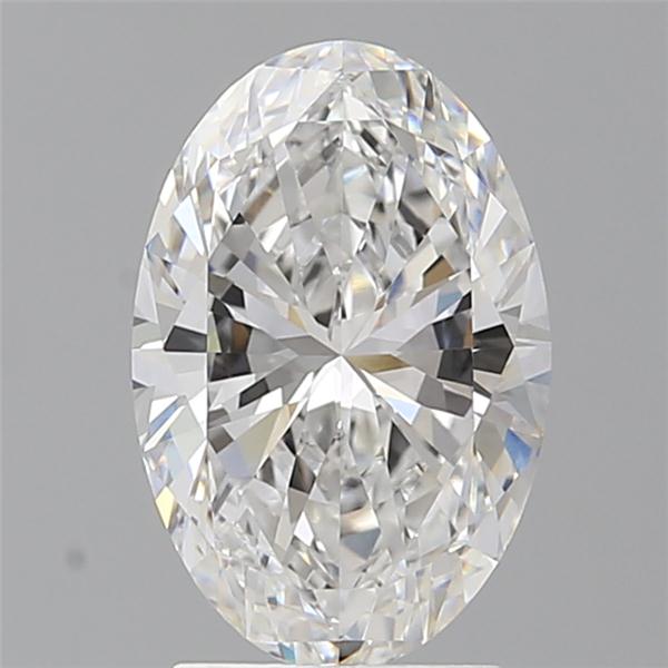 2.54 ct. oval Lab Grown Diamond front image