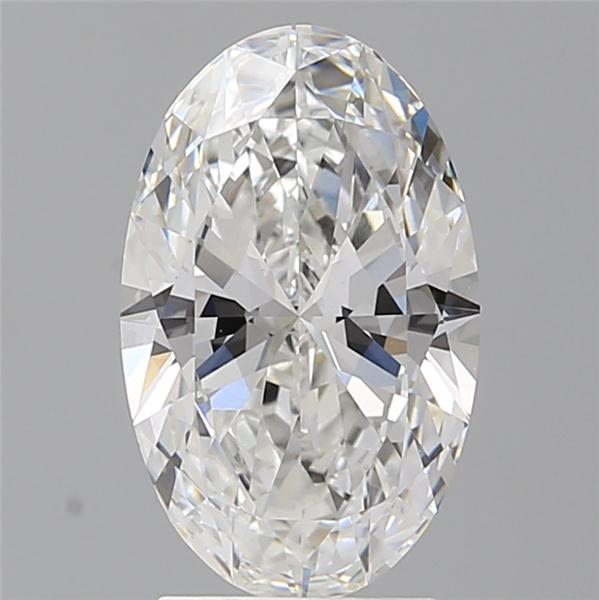 2.60 ct. oval Lab Grown Diamond front image