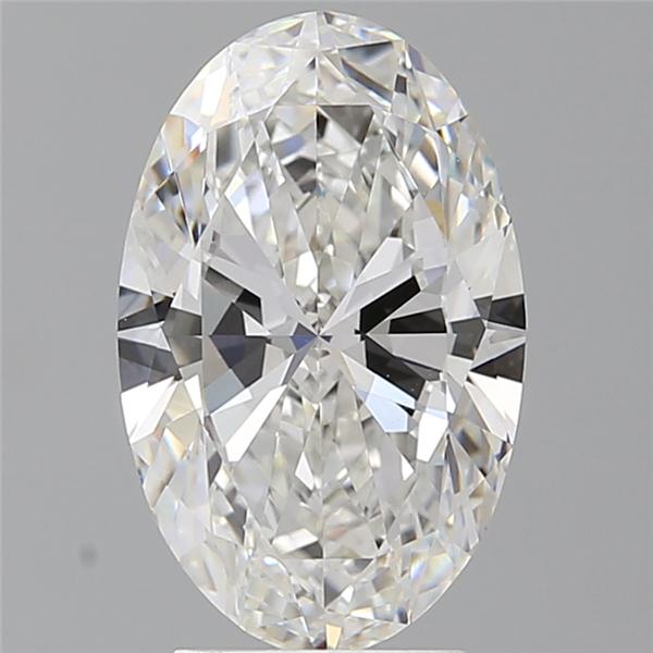 3.50 ct. oval Lab Grown Diamond front image