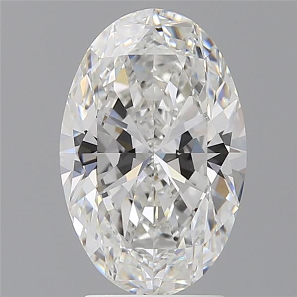 3.05 ct. oval Lab Grown Diamond front image