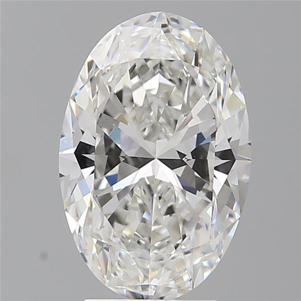 3.55 ct. oval Lab Grown Diamond front image