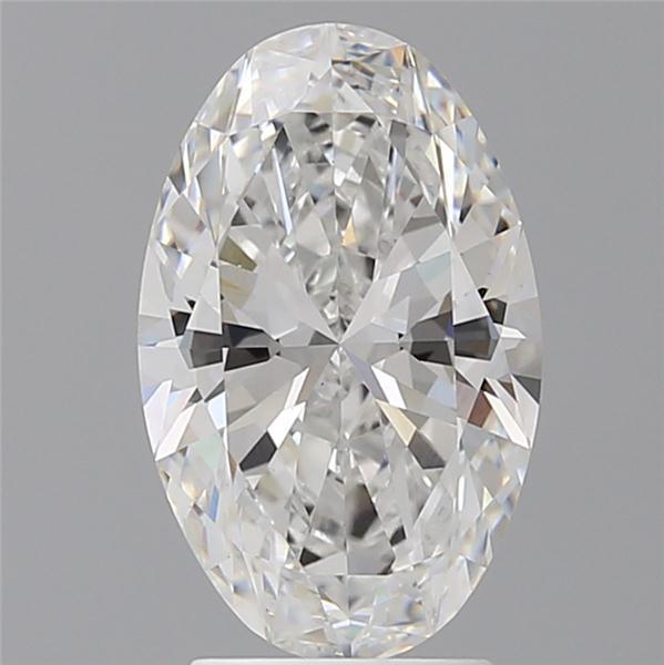 3.02 ct. oval Lab Grown Diamond front image