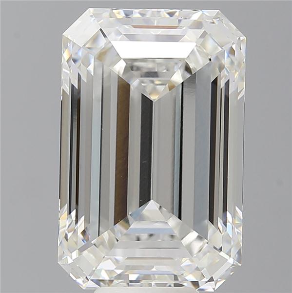10.59 ct. emerald Lab Grown Diamond front image