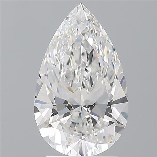 2.57 ct. pear Lab Grown Diamond front image