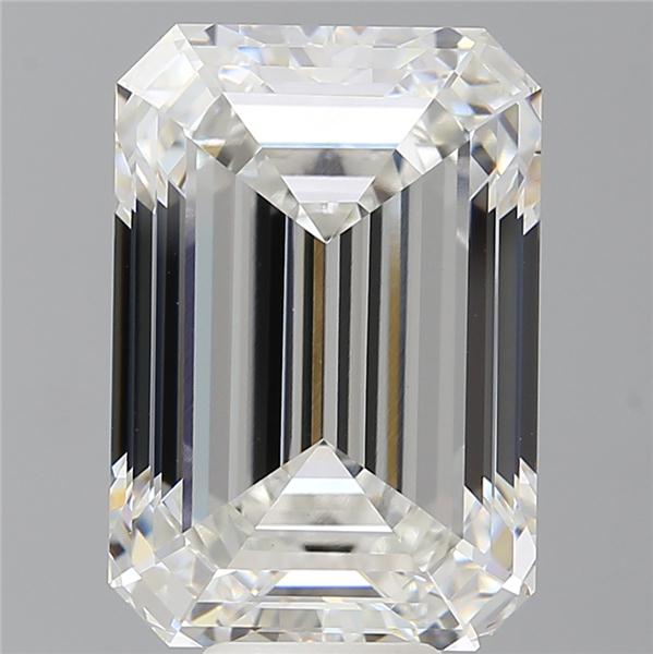 10.53 ct. emerald Lab Grown Diamond front image
