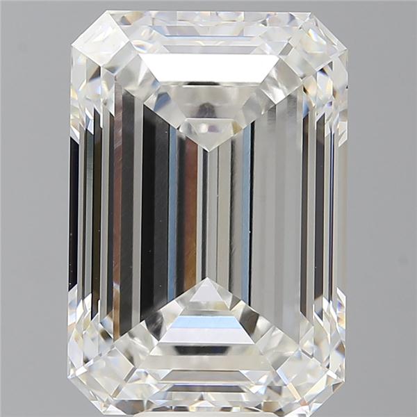 11.52 ct. emerald Lab Grown Diamond front image