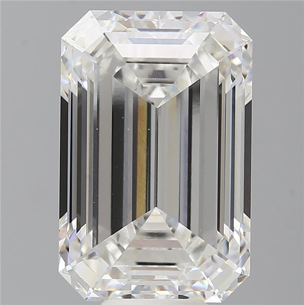11.59 ct. emerald Lab Grown Diamond front image