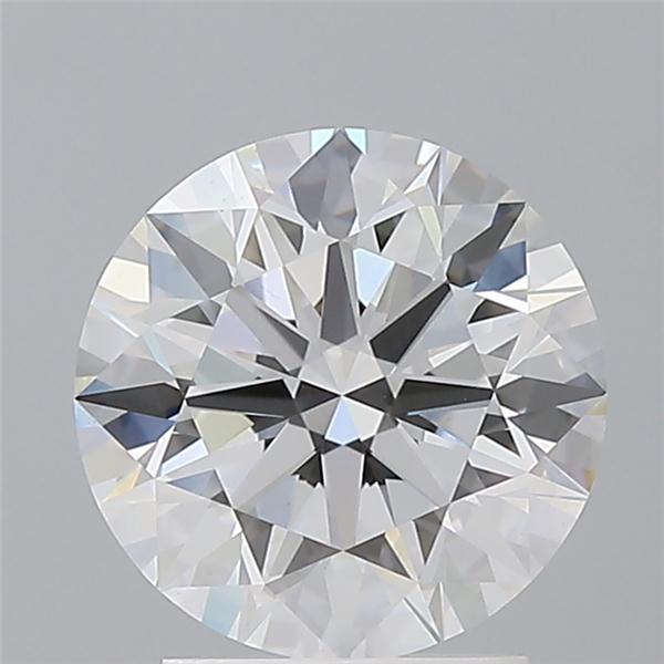 2.54 ct. round Lab Grown Diamond front image