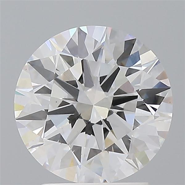 2.56 ct. round Lab Grown Diamond front image