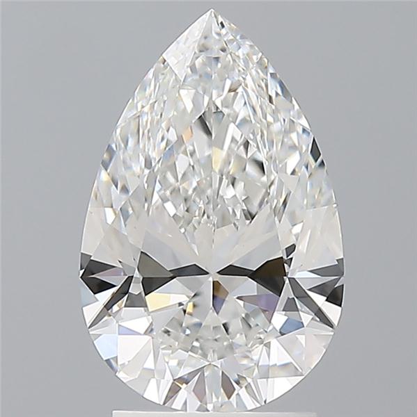 2.53 ct. pear Lab Grown Diamond front image