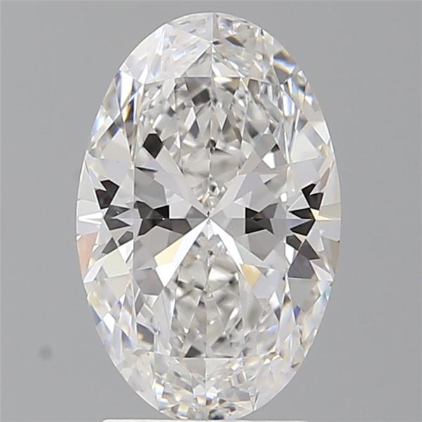 2.59 ct. oval Lab Grown Diamond front image