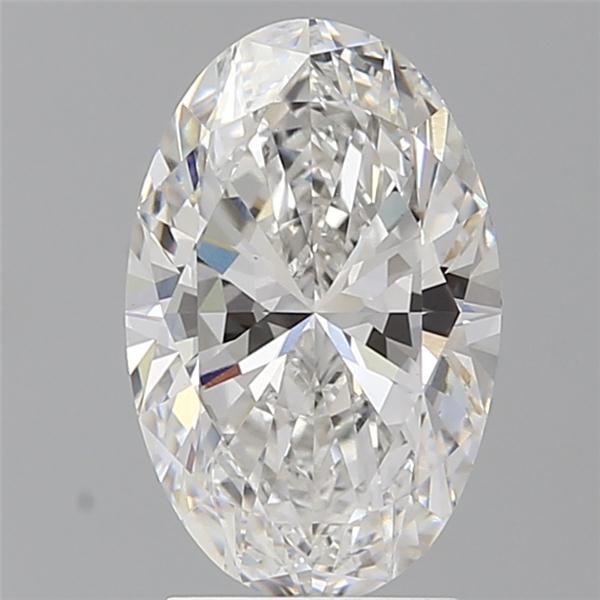 2.59 ct. oval Lab Grown Diamond front image