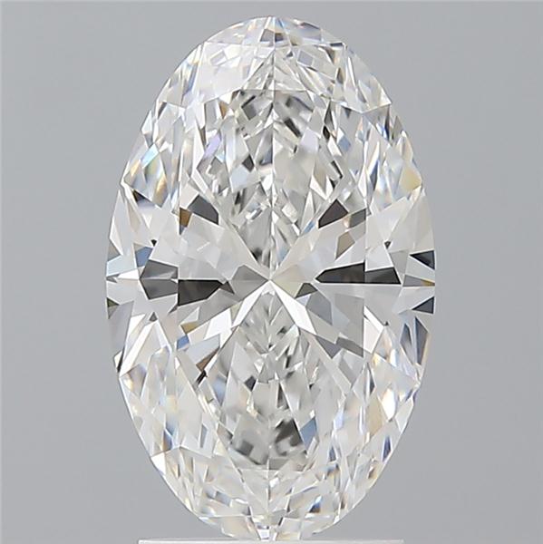 2.54 ct. oval Lab Grown Diamond front image