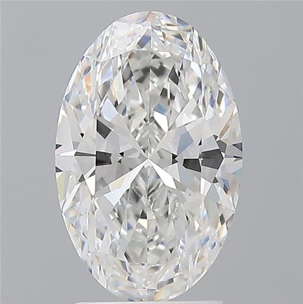 2.60 ct. oval Lab Grown Diamond front image