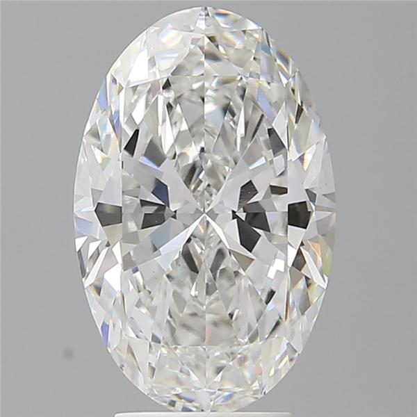 4.05 ct. oval Lab Grown Diamond front image