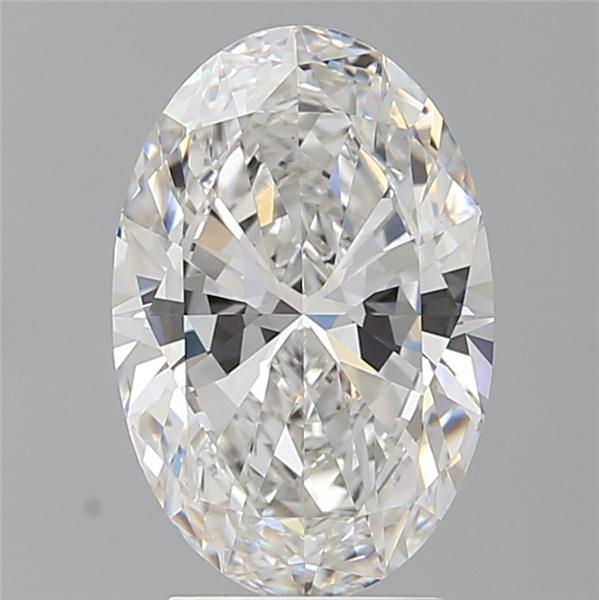 3.10 ct. oval Lab Grown Diamond front image