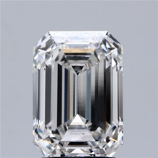 3.02 ct. emerald Lab Grown Diamond front image