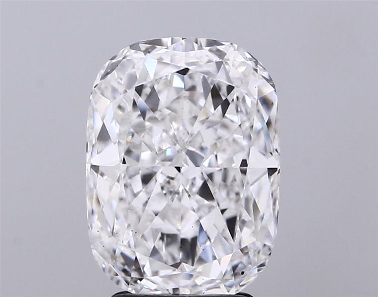 3.20 ct. cushion Lab Grown Diamond front image